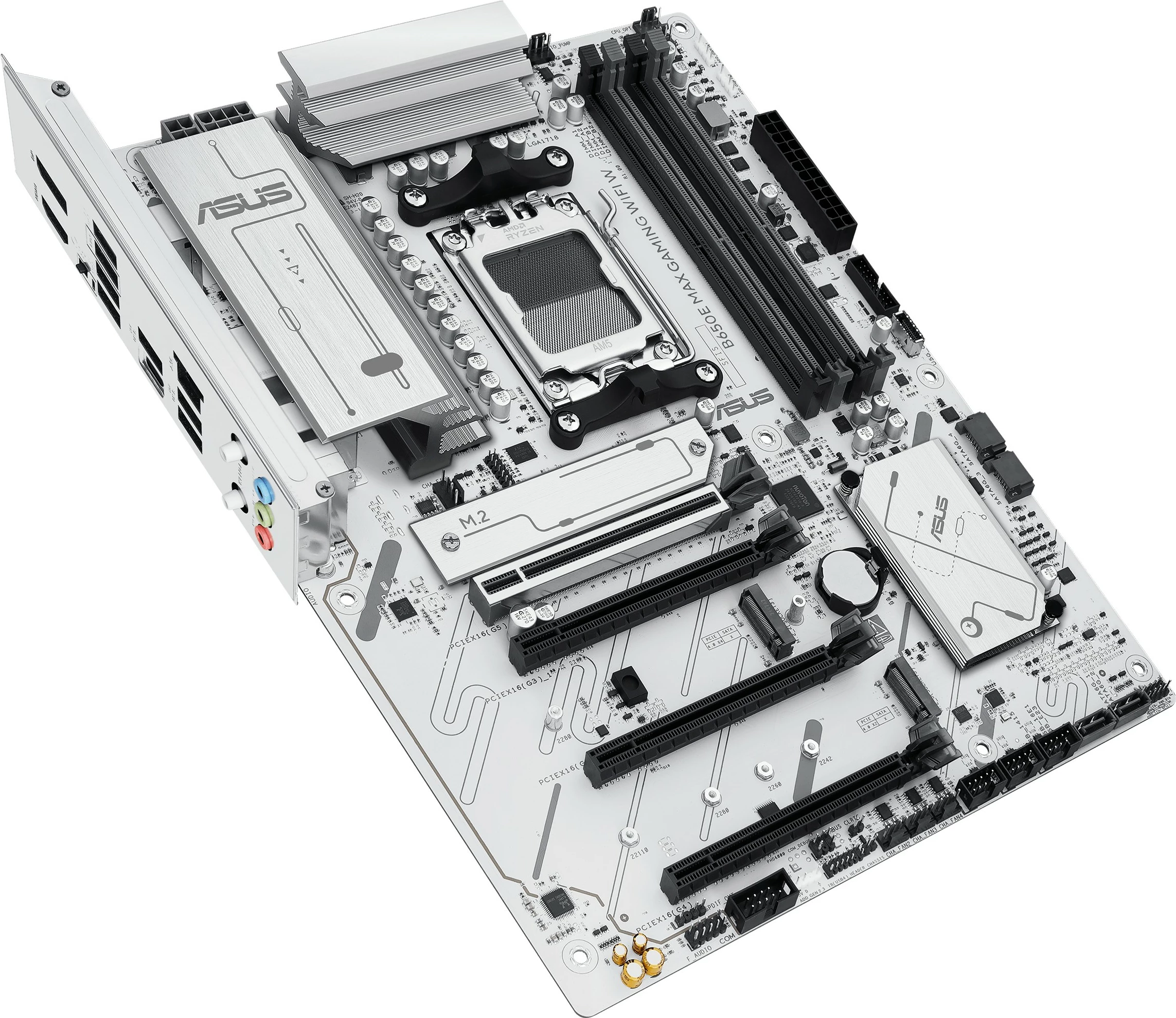 Matična plošča ASUS B650E MAX GAMING WIFI W, Socket AM5, DDR5, 256 GB, Wi‑Fi, Bluetooth