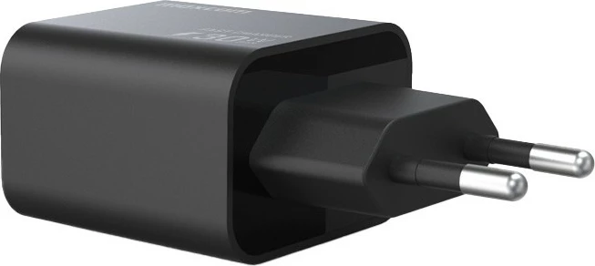 Mrežni polnilec Maxcom LAD 30W USB A+C, črn