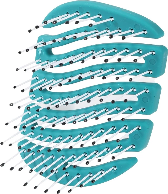 Majhna žepna krtača za lase Mila Pocket, Sister Young, zelena, 1 kos