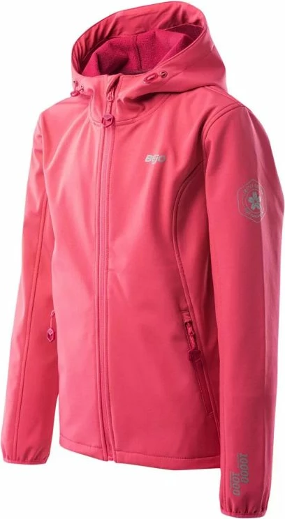 Softshell jakna za otroke Bejo Juvia, roza