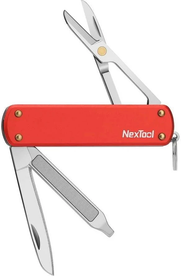 Večfunkcijski nož NexTool NE0142, 4-v-1, rdeč
