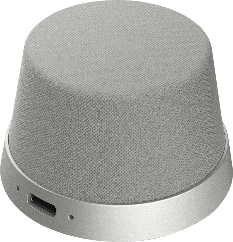 Prenosni stereo zvočnik 4smarts 540702, 5 W, 80 - 20000 Hz, brezžični, siva, srebrna