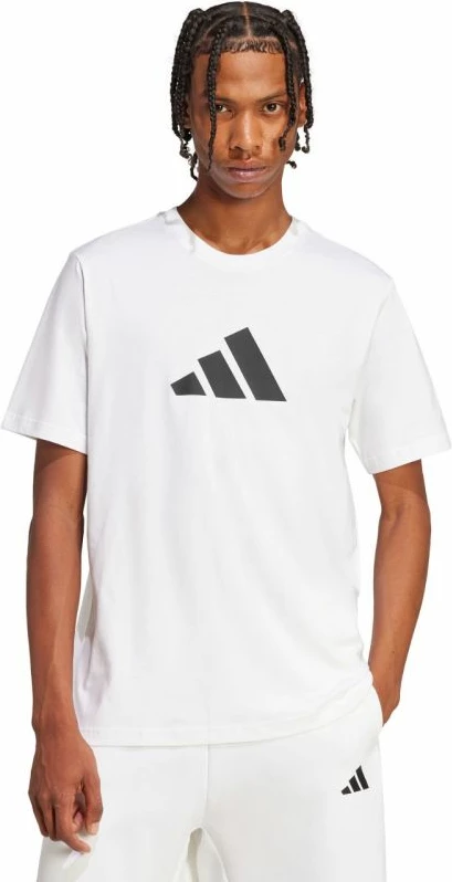 Majica za moške adidas, bela