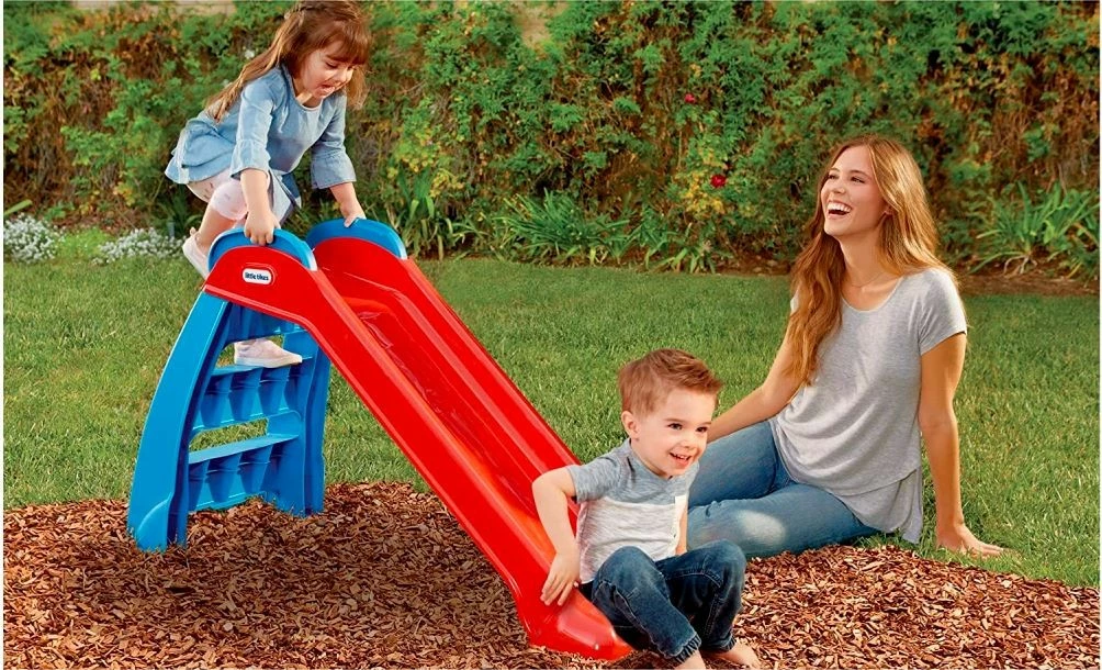 Rutsche za otroke, Little Tikes First Red-Blue, plastika, rdeče/modro
