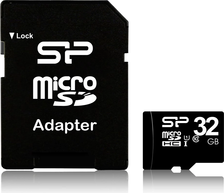 Kartica za pomnilnik Silicon Power MicroSDHC, 32GB, črn