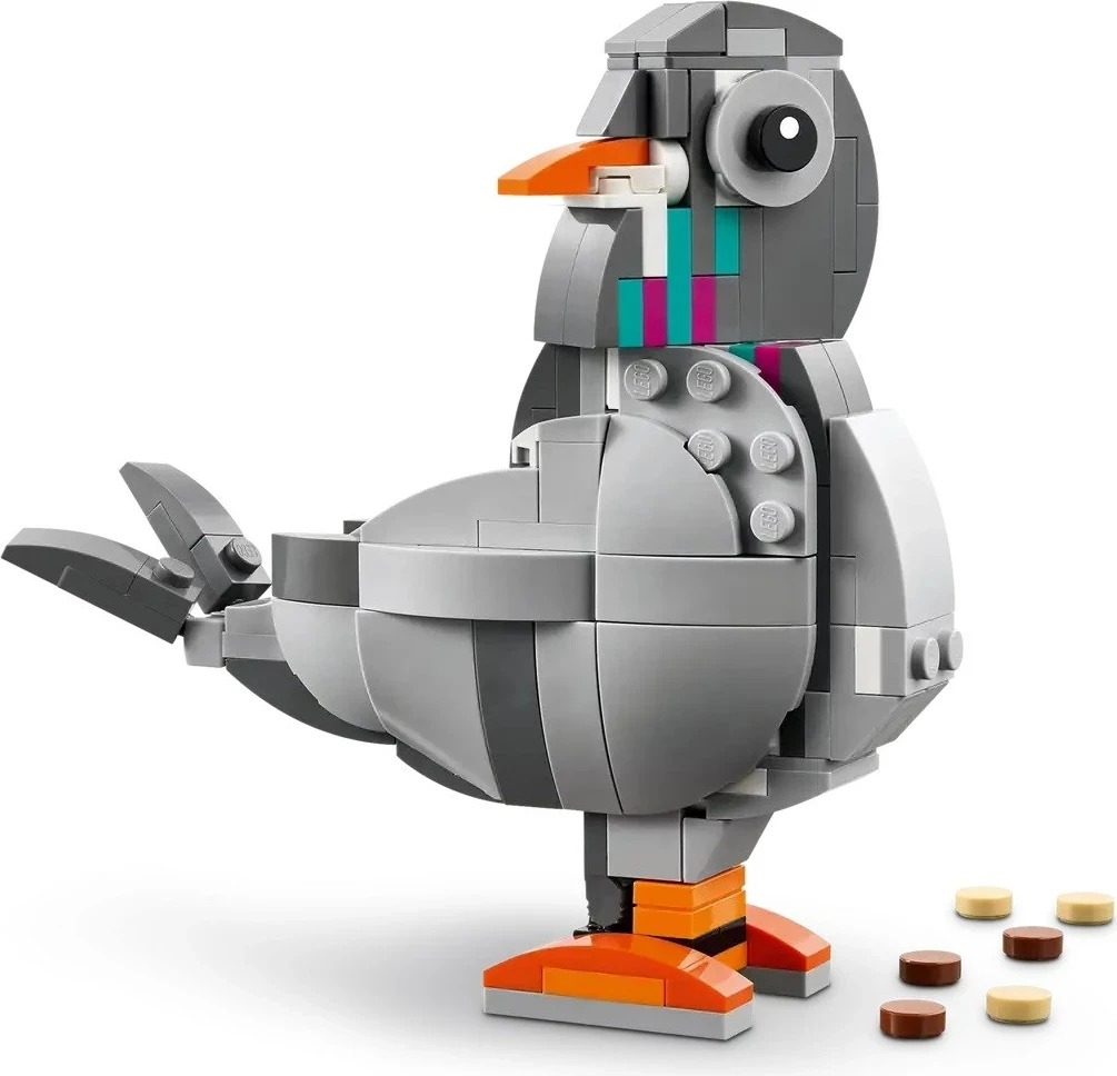 Igriv maček, Set LEGO Creator 3 v 1 Playful Cat 31163, za otroke 8+
