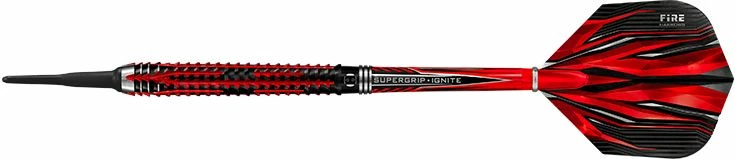 Darts s ognjeno zasnovo, Harrows, črni in rdeči