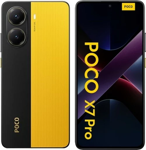 Pametni telefon POCO X7 Pro 12/512GB rumen
