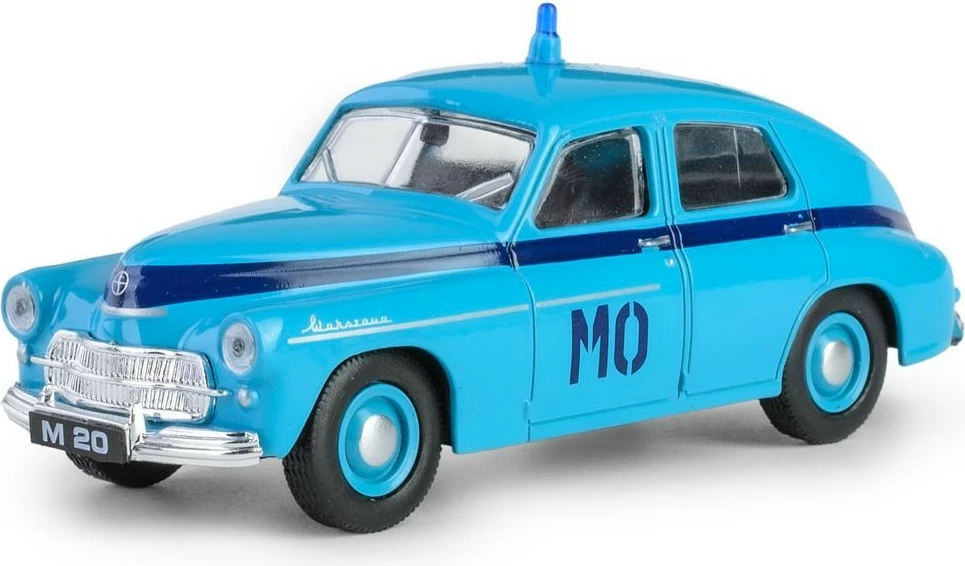 Model avtomobila Daffi PRL Warsaw M-20 MO, 1:43, modra