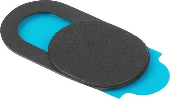 Pokrovček za kamero Natec Crayfish, 3-pack, črn