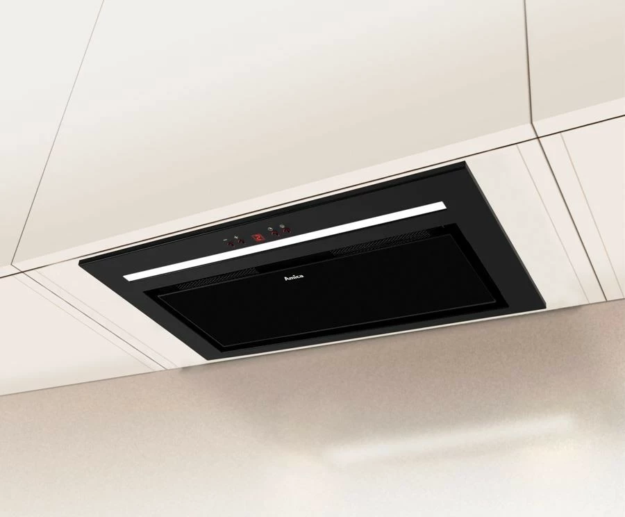 Vgradni aspirator Amica OMC6451B HC, z daljinskim upravljalnikom, LED, črn