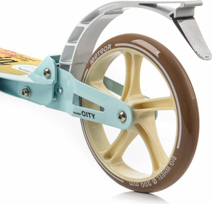 Trotinet rekreativ Meteor, kafe in modra