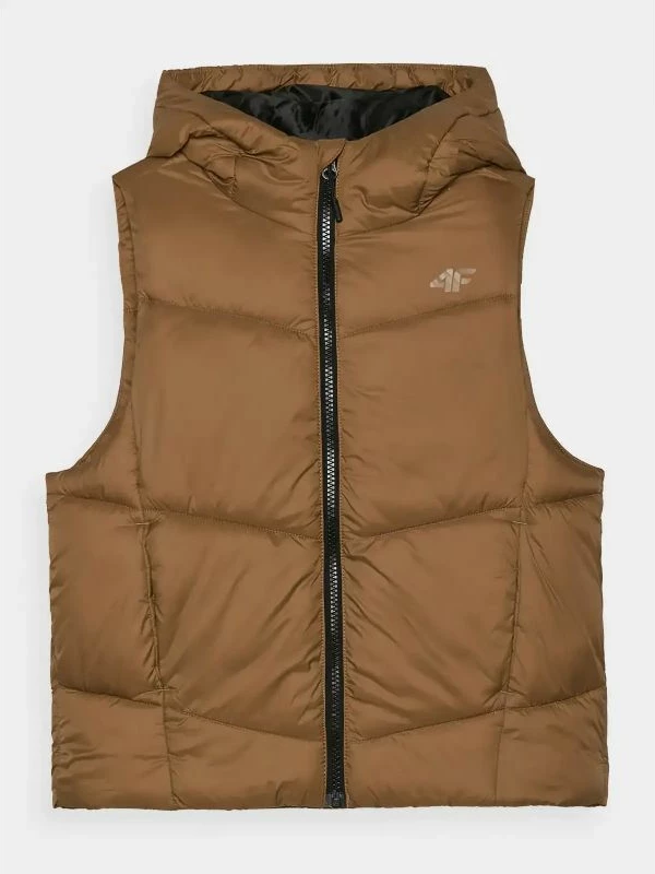 Brezrokavnik za otroke 4F, rjav