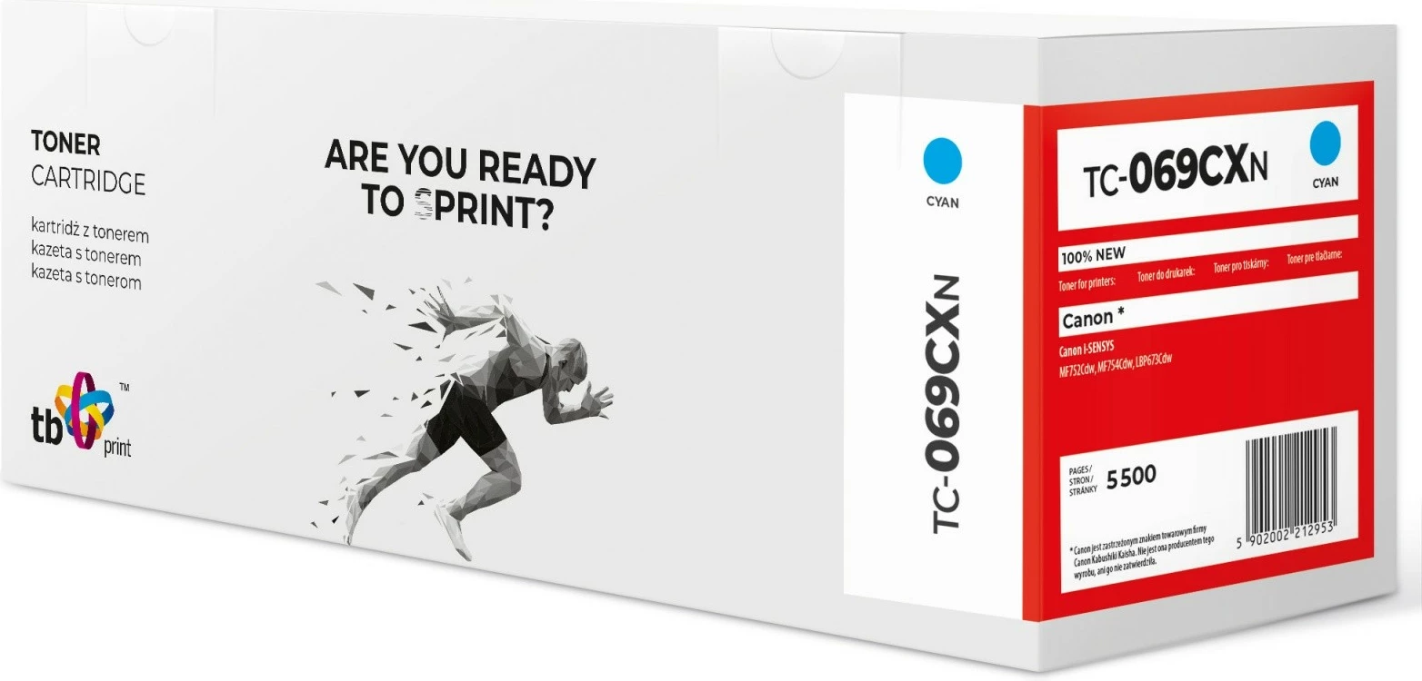 Toner, cyan TB Print TC-069CXN za Canon MF752