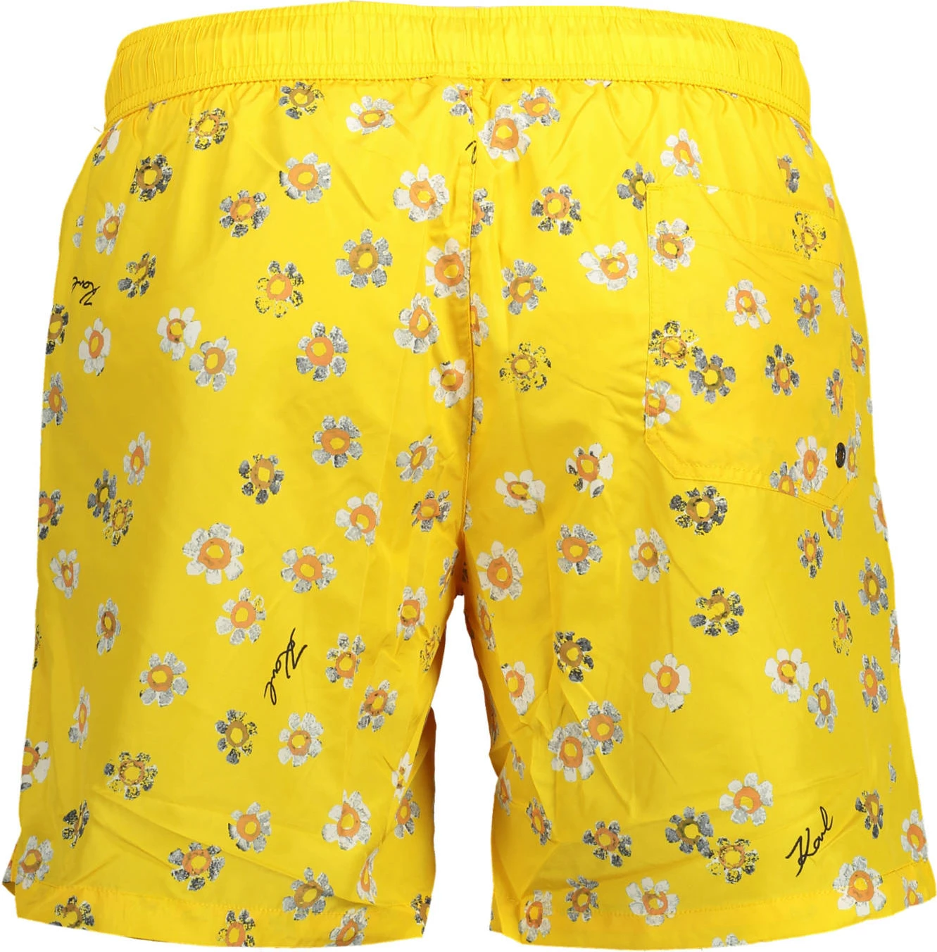 Plavalne spodnjice, KARL LAGERFELD BEACHWEAR, rumene