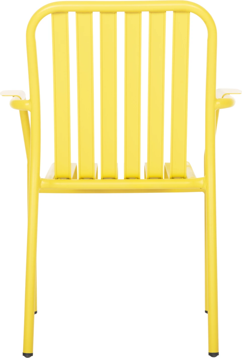 Aluminijasti naslanjač RACHEL FH6088.06 rumen 63x58x85H cm