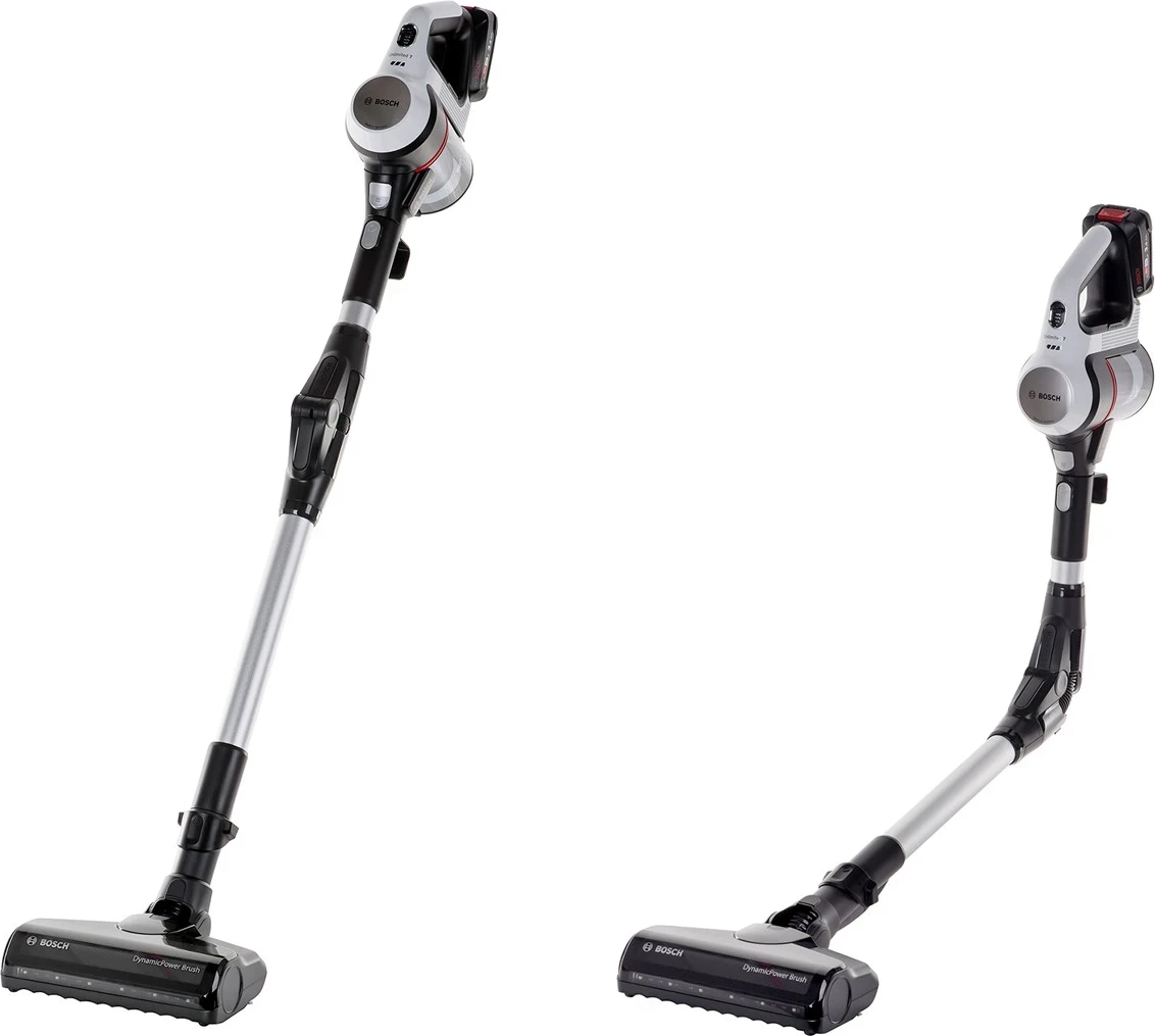 Brezžični sesalnik, 18 V, 0.3 L, črn in nerjaveče jeklo Bosch BBS711W