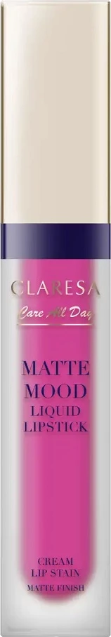 Matte tekoča šminka 06 Bliss, 7 ml Claresa Matte Mood Liquid Lipstick za ženske