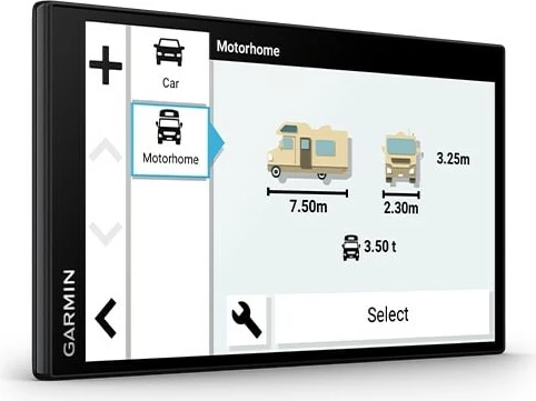 Navigacijska naprava za kamp prikolice Garmin Camper 795, 32 GB, 6,95", črna