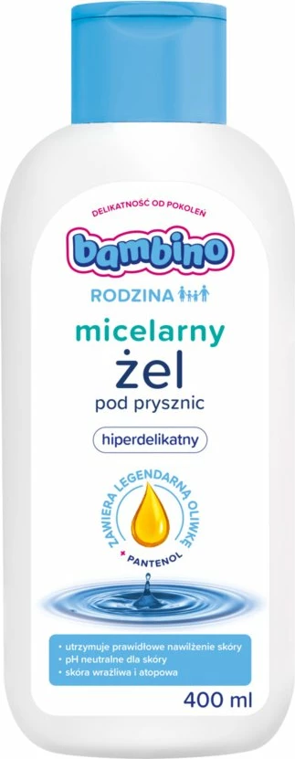 Hipoalergeni gel za prhanje unisex Bambino Family, 400 ml