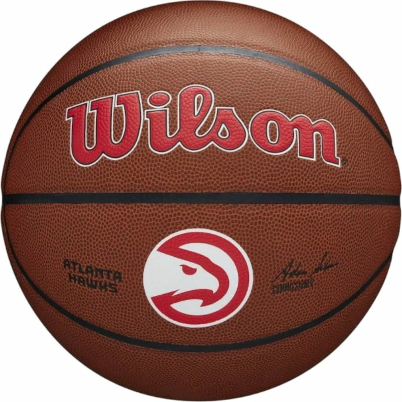 Basketball žoga Team Alliance Atlanta Hawks Wilson WTB3100XBATL, za moške, ženske in otroke