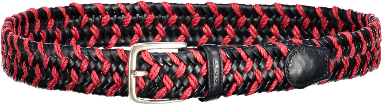 Usnjen pas za moške GANT, rdeč