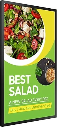 Velik zaslon 32-palčni Samsung OM32DX, Smart Signage, črn