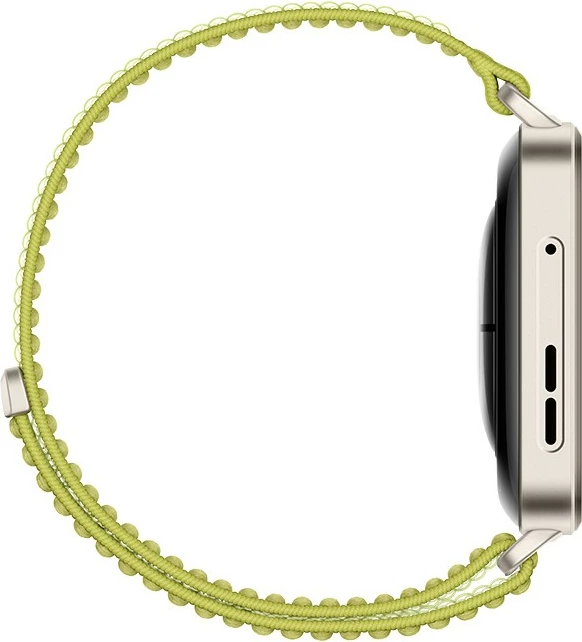 Pametenik z zelenim tkanim pasom Huawei Watch Fit 4 Pro