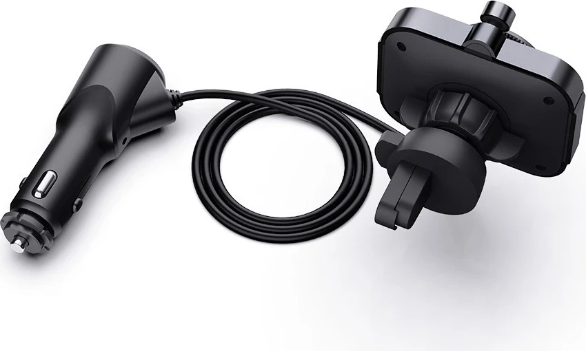 FM oddajnik s Bluetooth in PD polnilcem Savio TR-14, črn