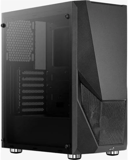 Kuža Aerocool PGS Zauron FRGB-G-BK-V1, črn