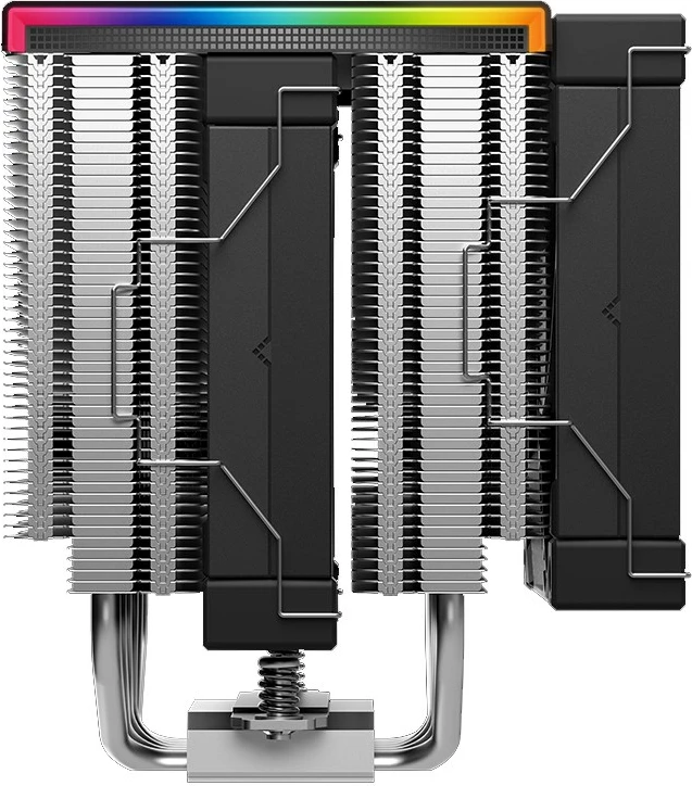 Hladilnik procesorja DeepCool AK620 DIGITAL SE, 2 ventilatorja, RGB, črn
