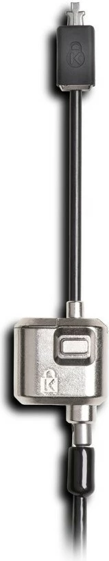 Varnostna ključavnica MiniSaver, Kensington, 1,8 m, ključ, jekleni karbon, črna
