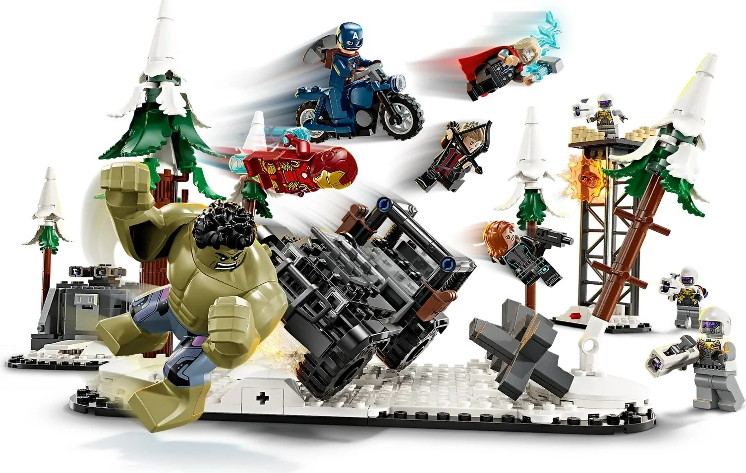 Set za gradnjo LEGO Marvel The Avengers Assemble: Age of Ultron, 76291