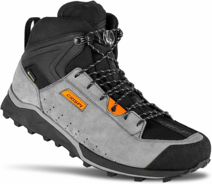 Atletski čevlji za moške Crispi, črno-sivi