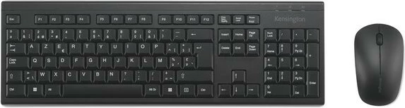 Brezžični komplet tipkovnice in miške Kensington KM150 EQ, UK QWERTY, črn