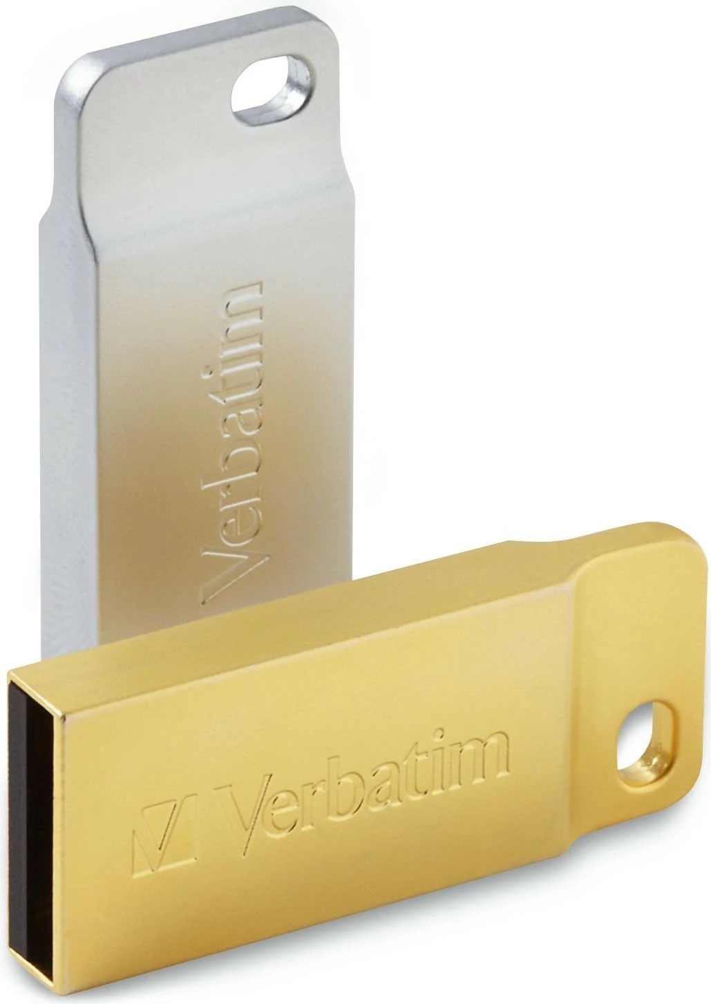 Metalni USB 64 GB, Verbatim Metal Executive, USB 3.2 Gen 1, zlata