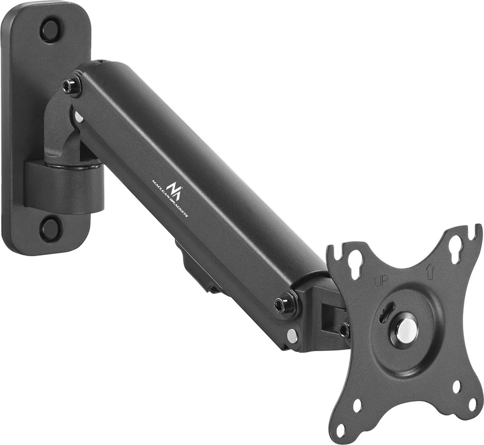 Nastavek za monitor z plinsko vzmetjo Maclean MC-458, 17–27 in, črn