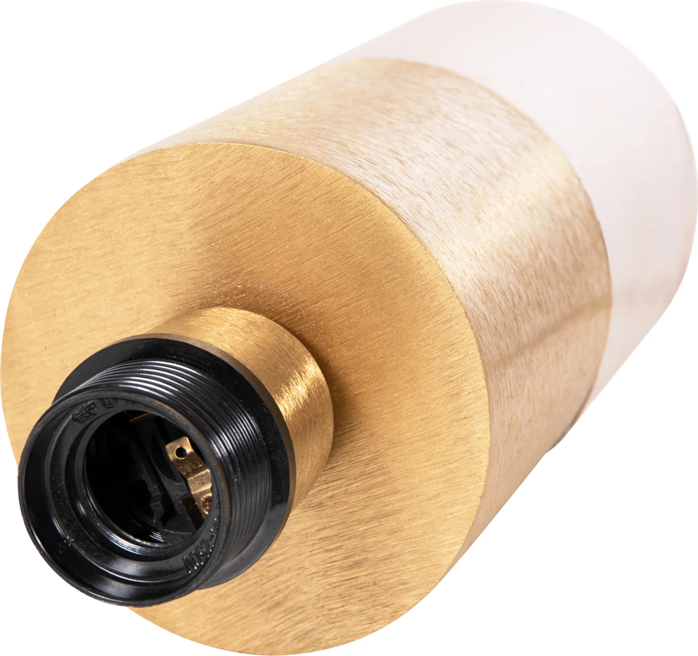 Namizna svetilka Pune, FH4245.10, kovina, bež-zlata, Φ20,5x32,5H cm