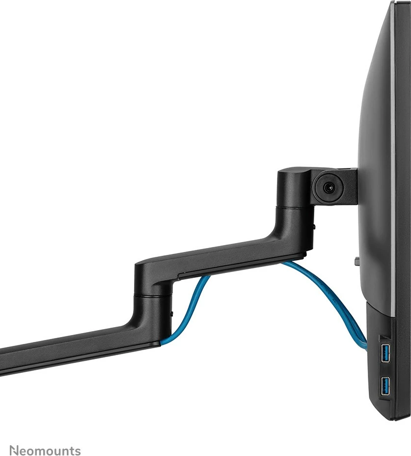 Namizni nosilec za dva zaslona 17–27", Newstar DS60-425BL2, črn