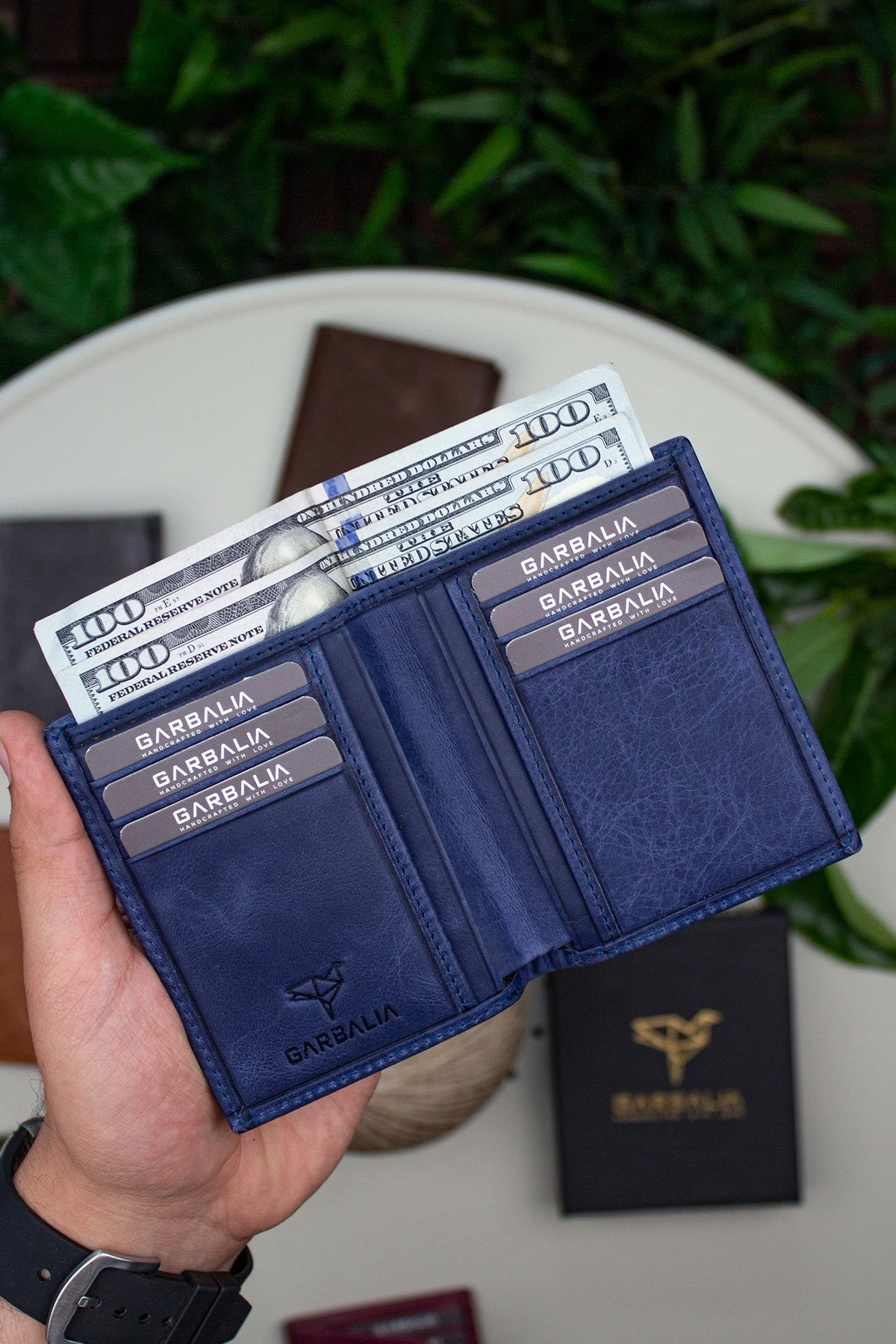 Držalo za kartice, temno modro, Zoozie Bags Utah