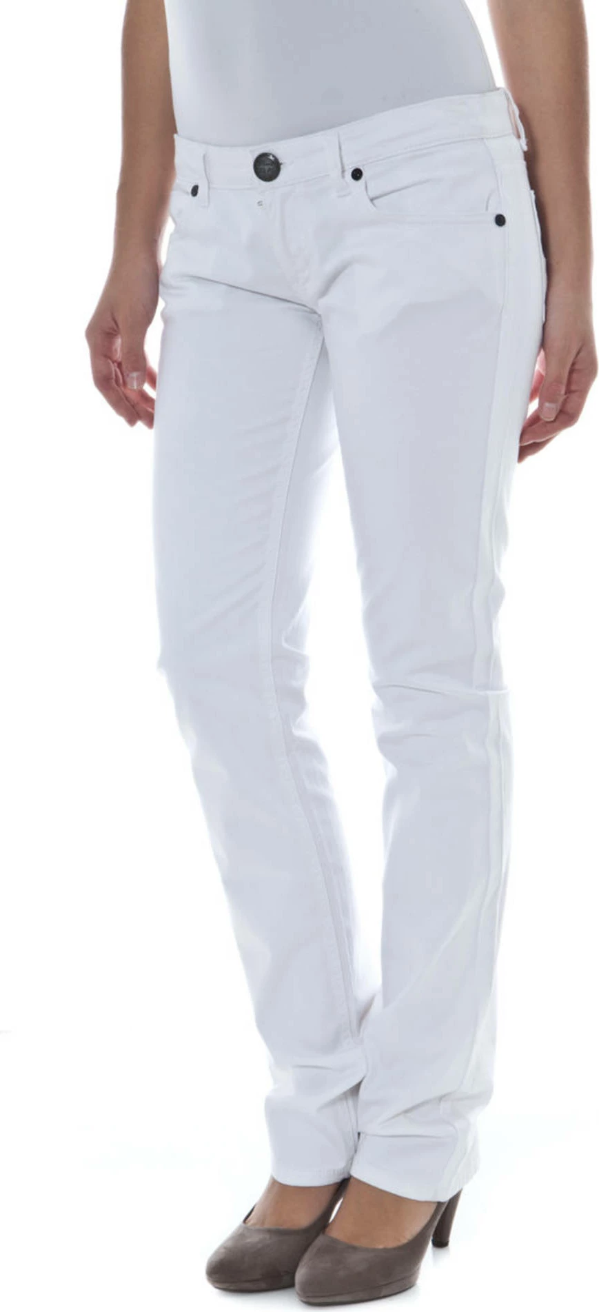 Hlače za ženske, bele PHARD