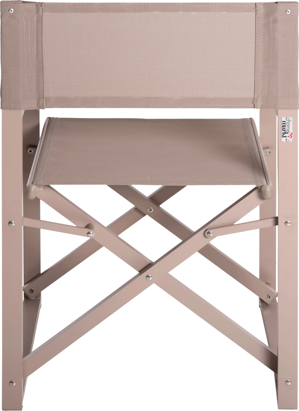 Režiserski stol aluminij DUPRE FH5094.03 barva šampanjca 57x48,5x85.5H cm