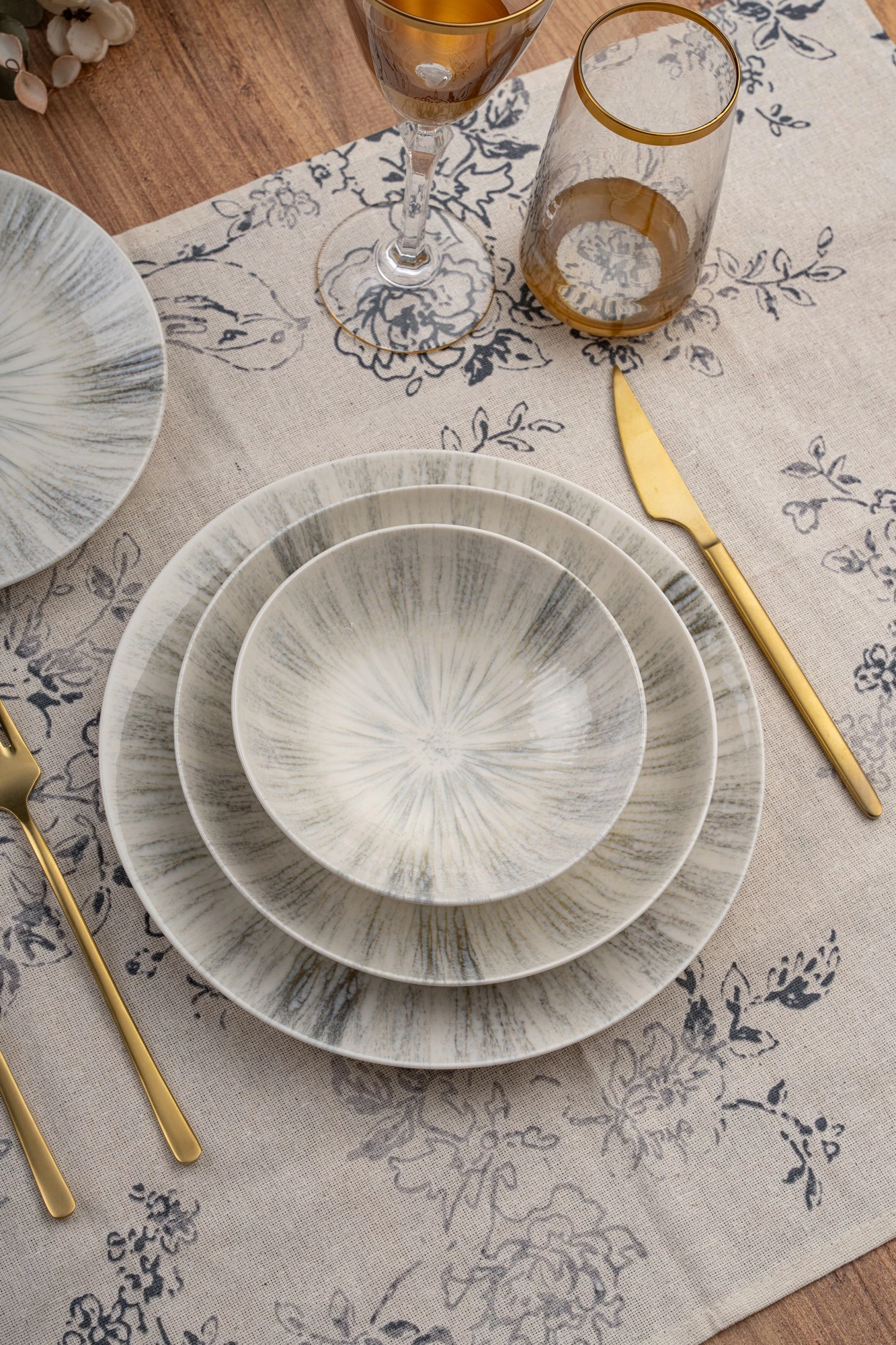 Set za obedovanje, 24-delni, Hermia, GBSATN24KY4R3869