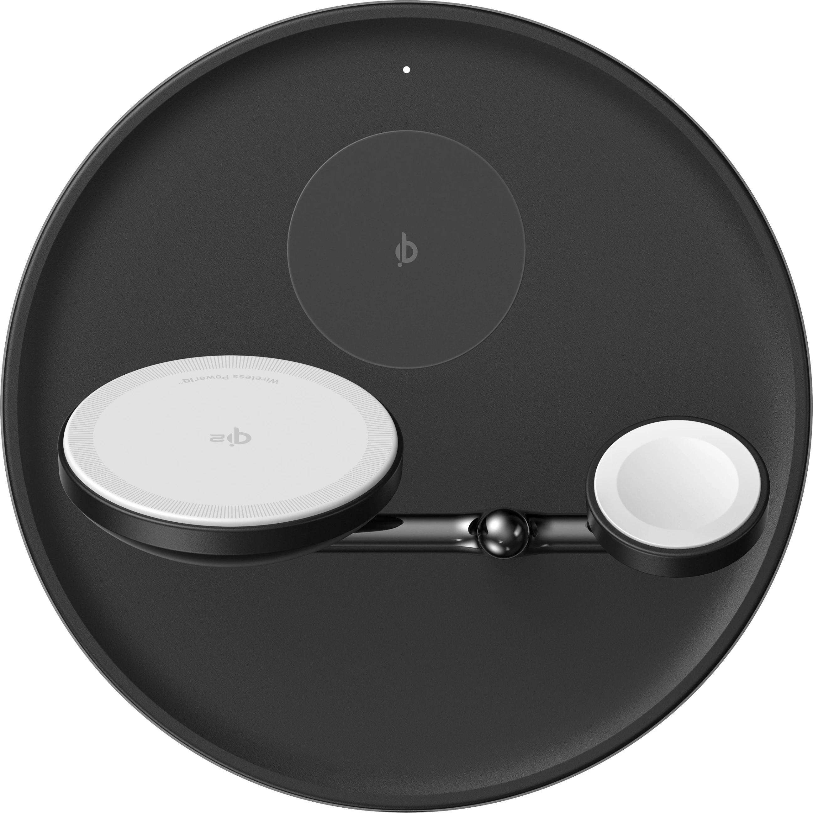 Stojalo za brezžično polnjenje MagGo, Anker, USB, črno