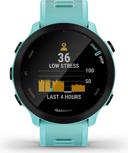 Pametna ura za šport Garmin Forerunner 55, 1,04", GPS, turkizna