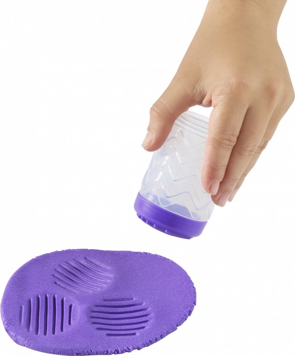 Set ustvarjalnih igrač, masa in kinetični pesek, vijolična/turkizna MGA Wonder Factory Never Dry