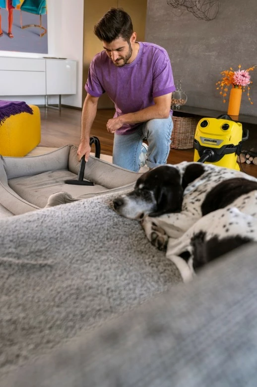 Nastavek za oblazinjenje Karcher 2.863-375.0, črn/rdeč