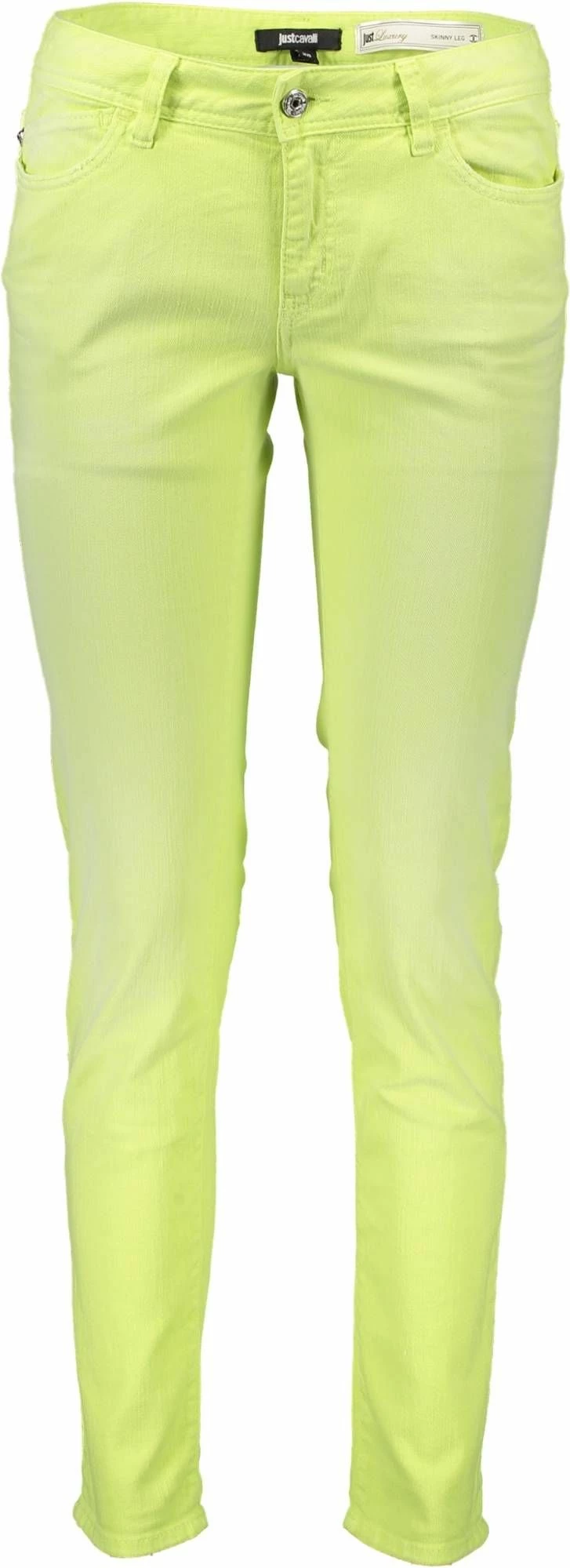 Hlače ženske JUST CAVALLI, rumene