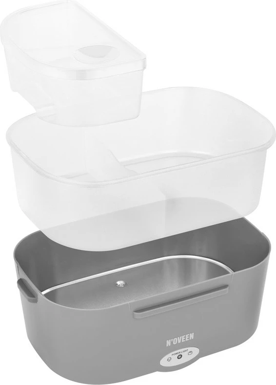 Električna posoda za hrano NOVEEN LB340, 1,6 L, temno siva