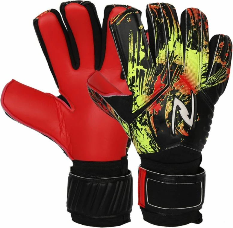 Rokavice za vratarje True TSGK-12C, moške, črno-rdeče